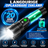 Oplaadbare LED Zaklamp – Krachtige Lichtbundel – USB-C – Powerbank – Waterbestendig